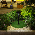 Césped de aluminio impermeable al aire libre 60CM LED luz solar para jardín